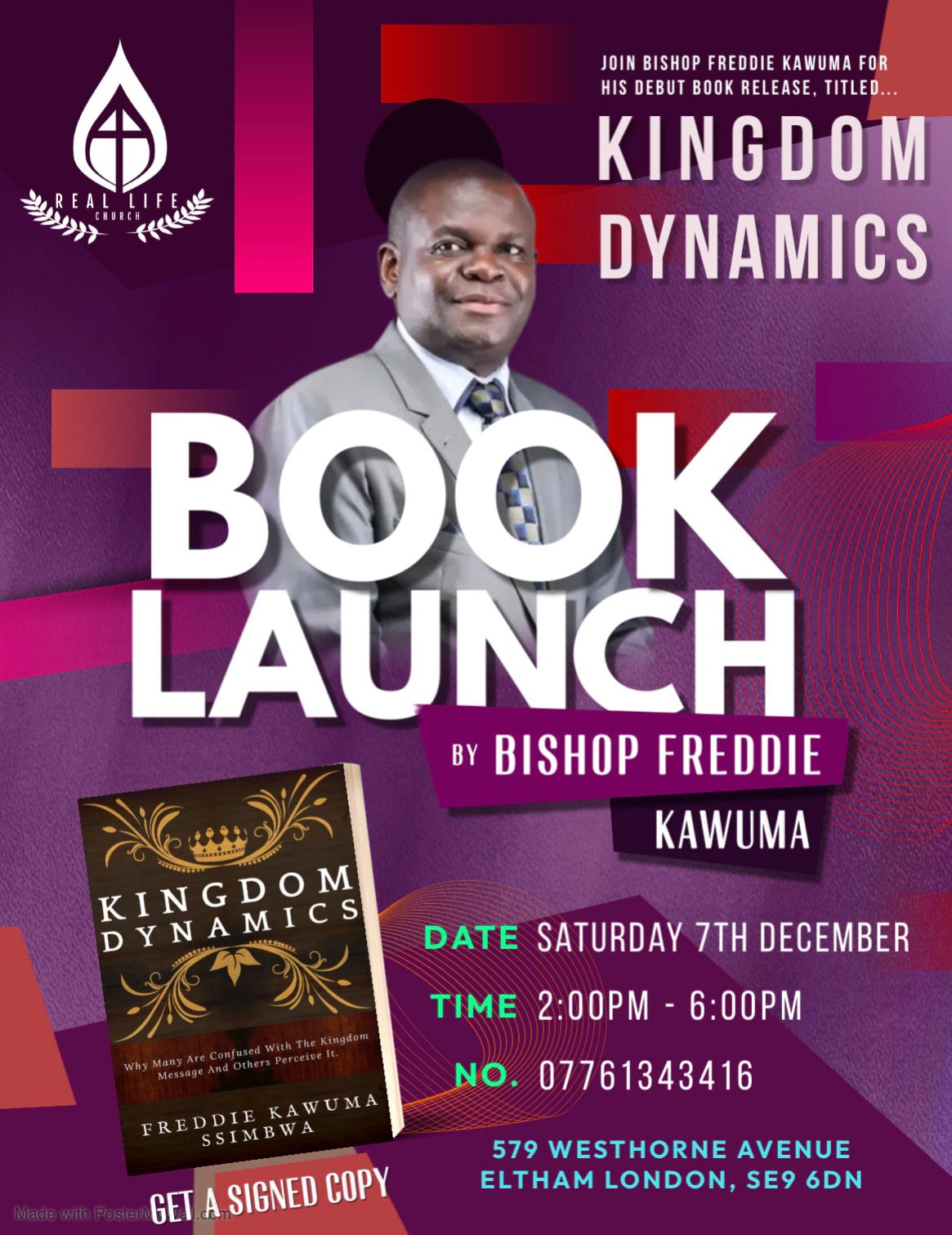 Book Launch with Bishop Freddie Kawuma